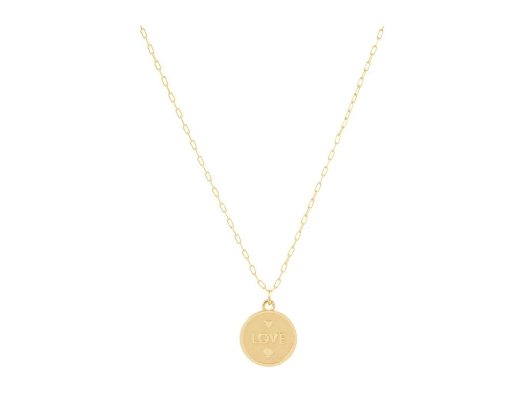 商品Kate Spade|Treasure Forever Love Pendant Necklace,价格¥335,第1张图片