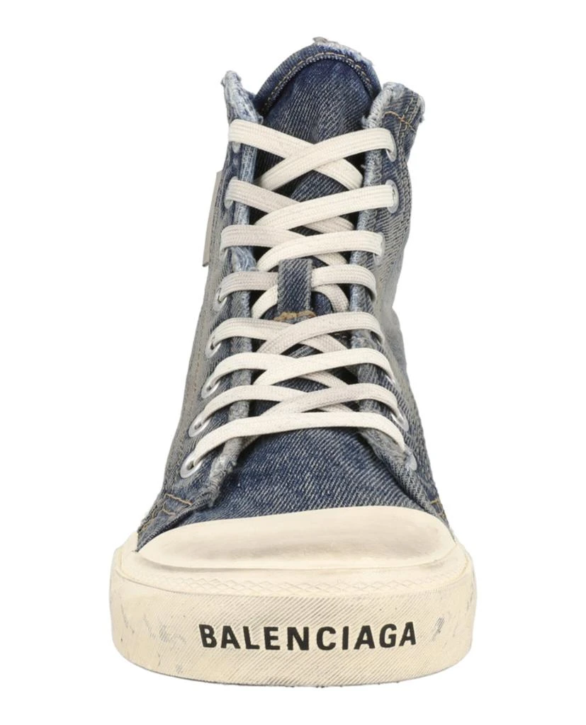 商品Balenciaga|Paris Denim High-Top Sneakers,价格¥3178,第4张图片详细描述