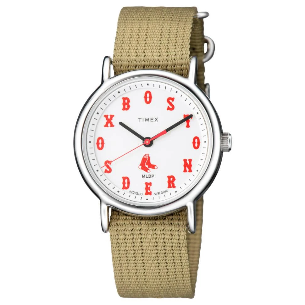 商品Timex|Timex MLB Boston Red Sox 手表,价格¥265,第1张图片