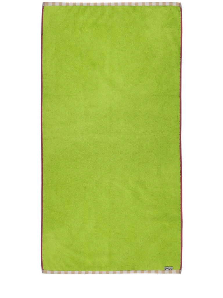 商品DUSEN DUSEN|Magenta Green Cotton Bath Towel,价格¥447,第2张图片详细描述