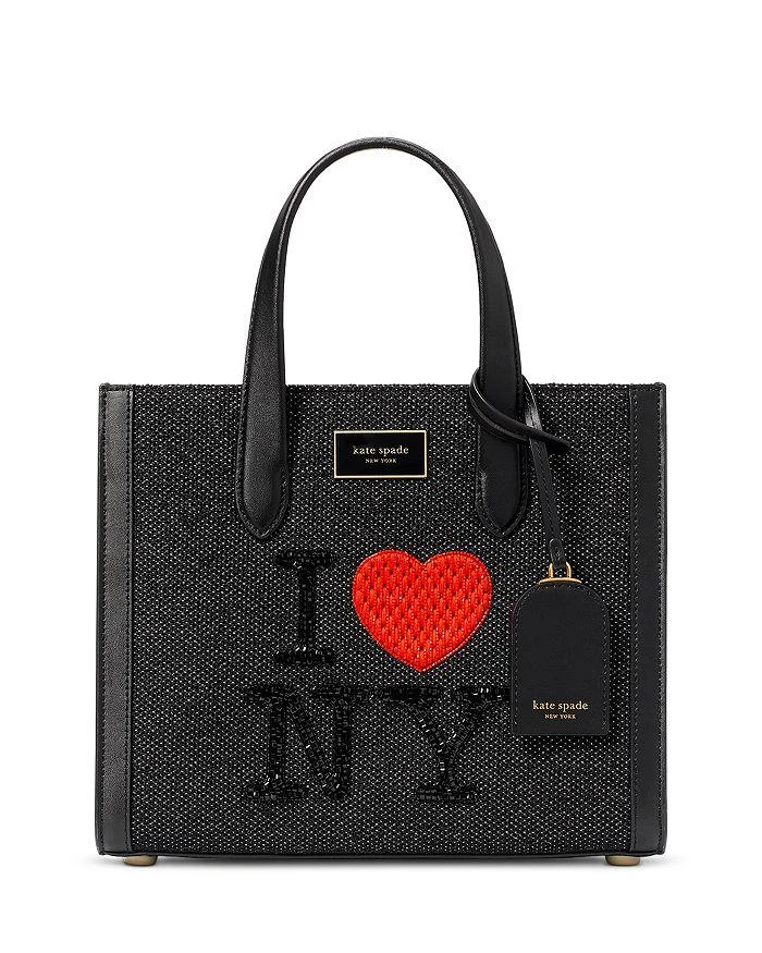 商品Kate Spade|Manhattan I Heart NY Chenille Small Tote,价格¥2976,第1张图片