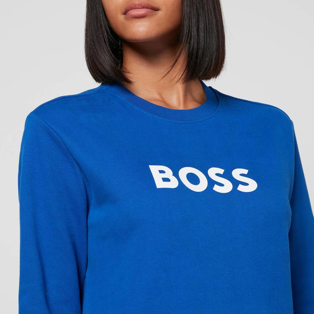 商品Hugo Boss|BOSS Women's Elaboss Sweatshirt - Open Blue,价格¥618,第6张图片详细描述