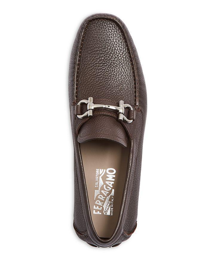 商品Salvatore Ferragamo|Men's Parigi New Arizona Driver Loafers,价格¥5085,第4张图片详细描述