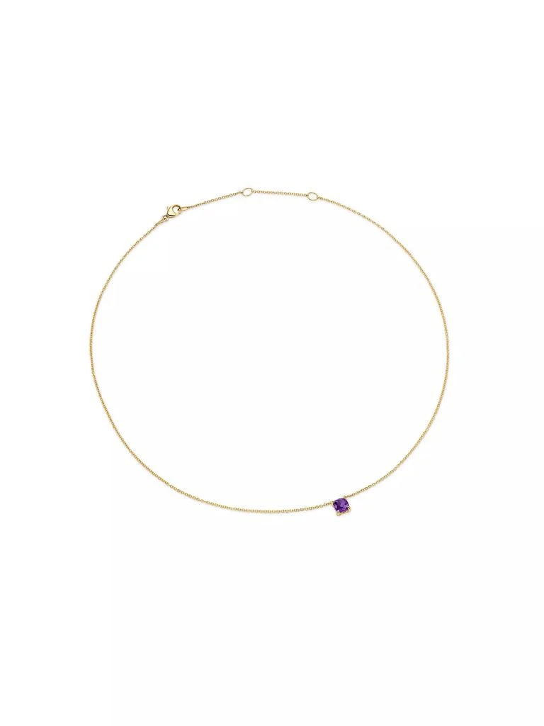 商品David Yurman|Micro Chatelaine Pendant Necklace in 18K Yellow Gold,价格¥5985,第3张图片详细描述