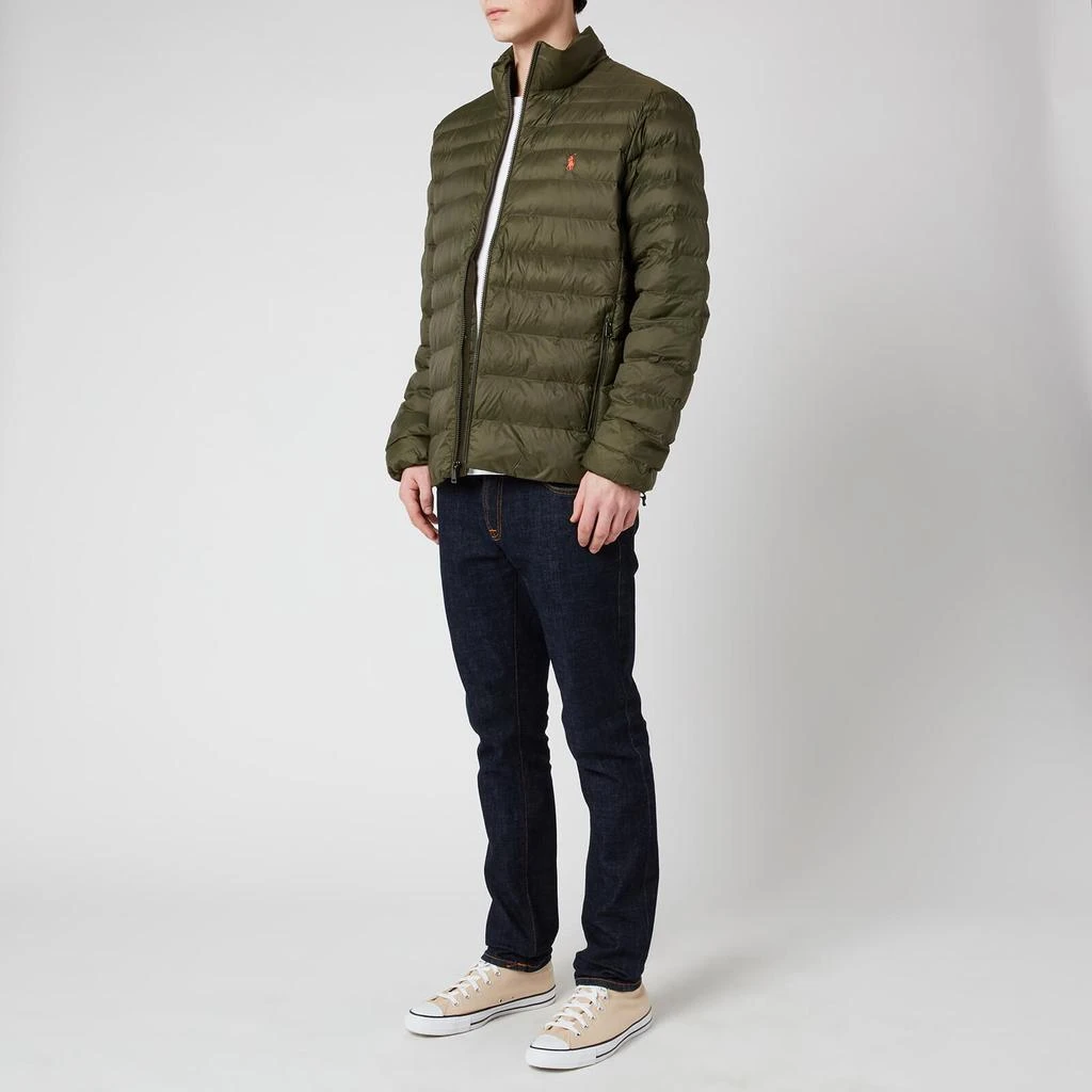 商品Ralph Lauren|Polo Ralph Lauren Men's Terra Poly Filled Jacket - Dark Loden,价格¥1577,第3张图片详细描述