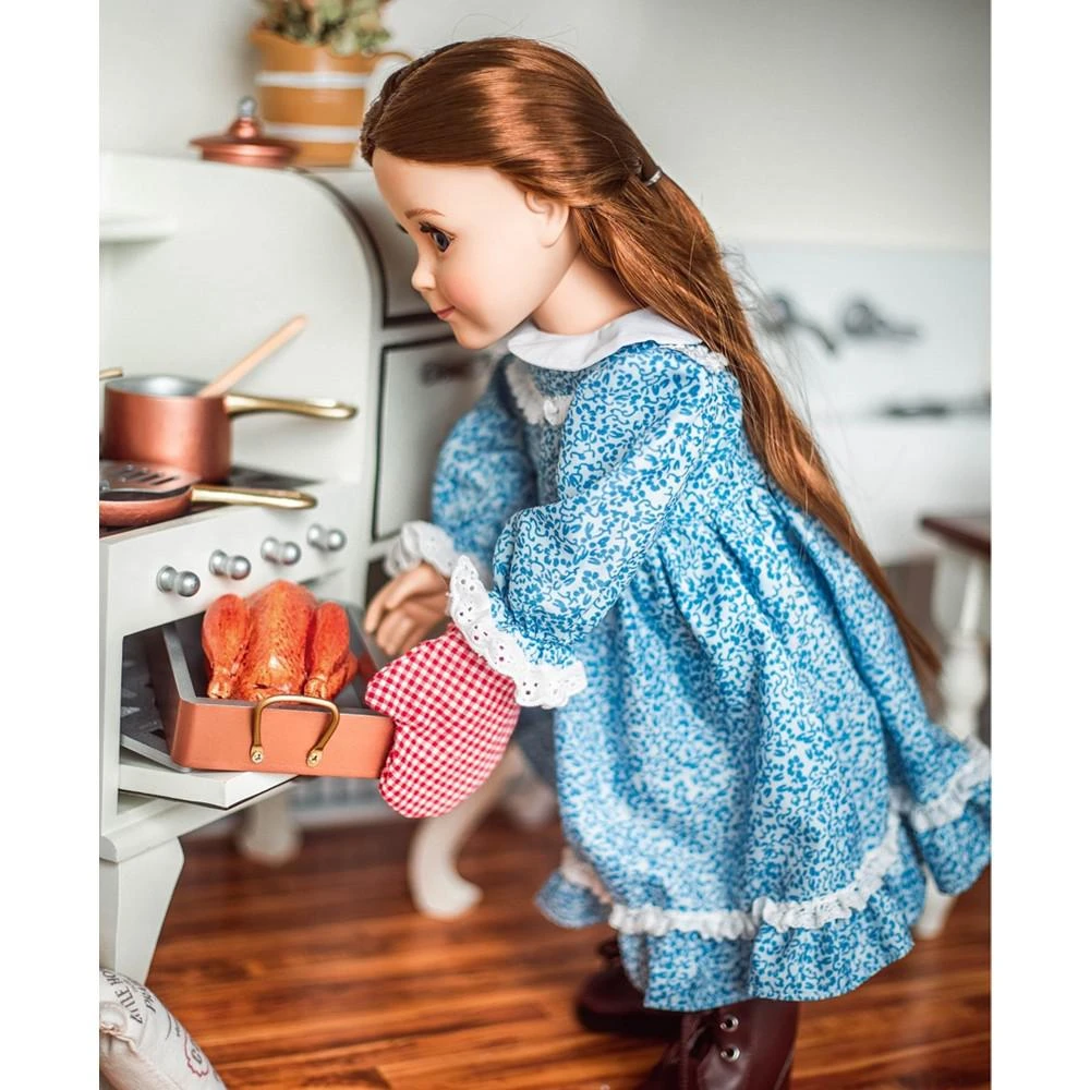 商品The Queen's Treasures|1930's Style Wooden Stove with Oven for Dolls,价格¥747,第4张图片详细描述