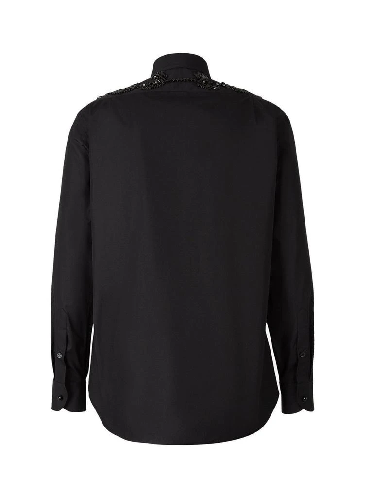 商品Burberry|Burberry Embellished Long-Sleeved Shirt,价格¥3628,第2张图片详细描述