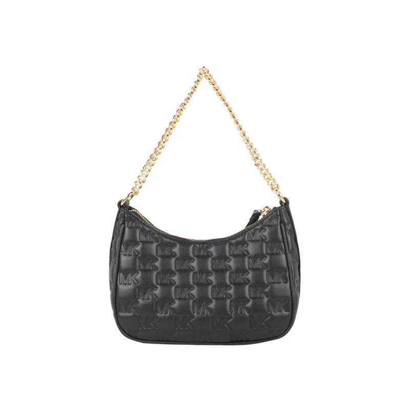 Michael Kors  JET SET CHARM小号人造革链条女士手提单肩腋下包 32S2GT9C1L-BLACK 商品