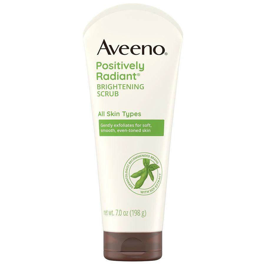 商品Aveeno|Positively Radiant Brightening & Exfoliating Face Scrub,价格¥125,第3张图片详细描述