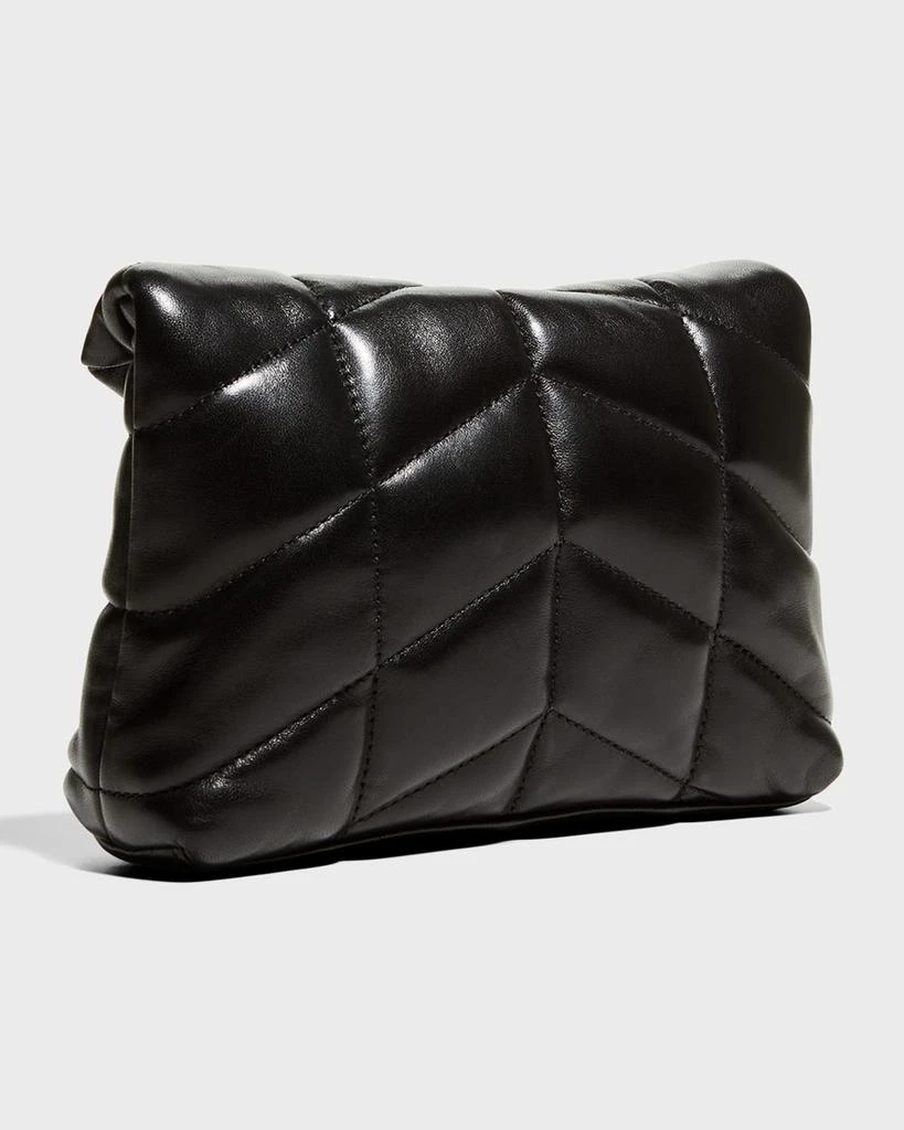 商品Yves Saint Laurent|Lou Puffer YSL Pouch in Quilted Leather,价格¥7786,第4张图片详细描述