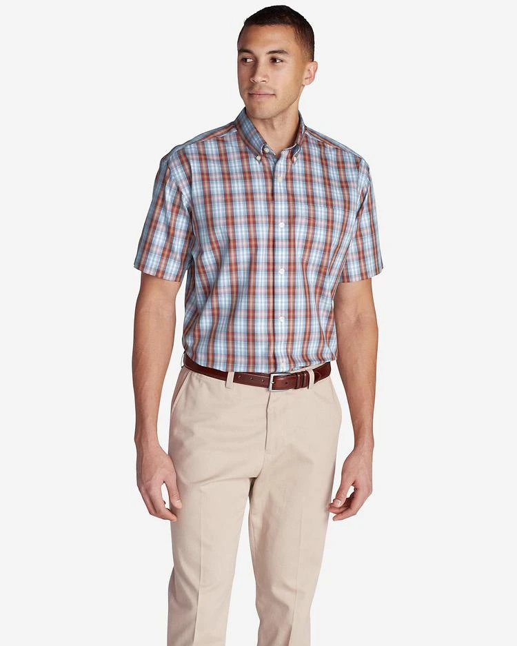 Men&#39;s Wrinkle-Free Classic Pinpoint Oxford Short-Sleeve Shirt - Seasonal 商品