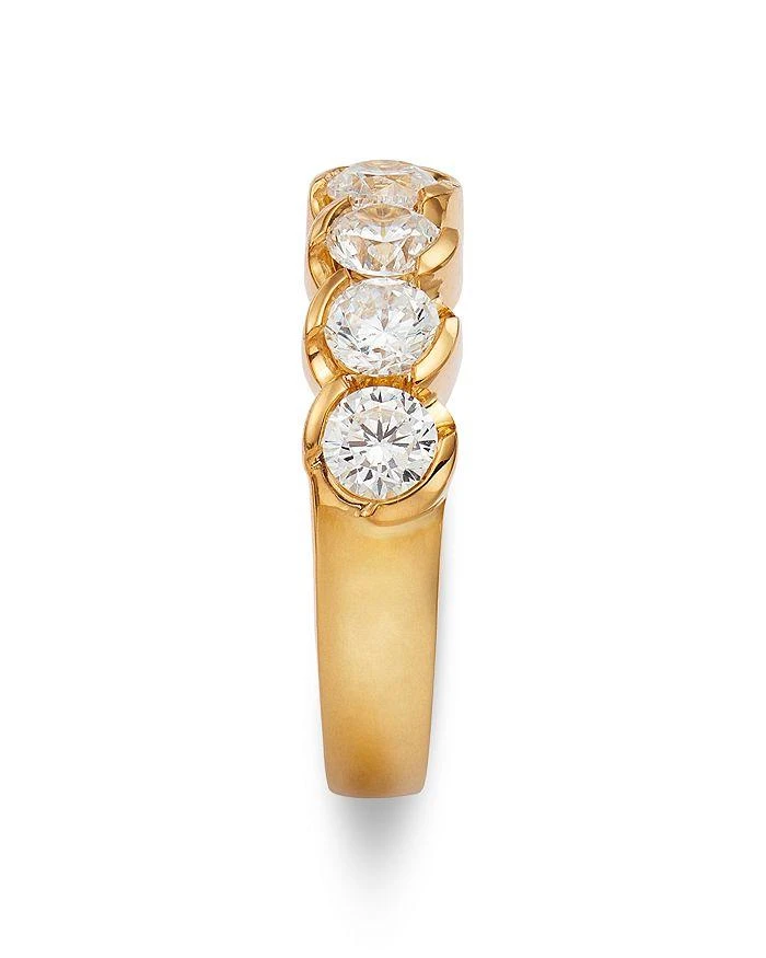 商品Bloomingdale's|Diamond 5 Stone Band in 14K Yellow Gold, 1.00 ct. t.w. - Exclusive,价格¥12562,第4张图片详细描述