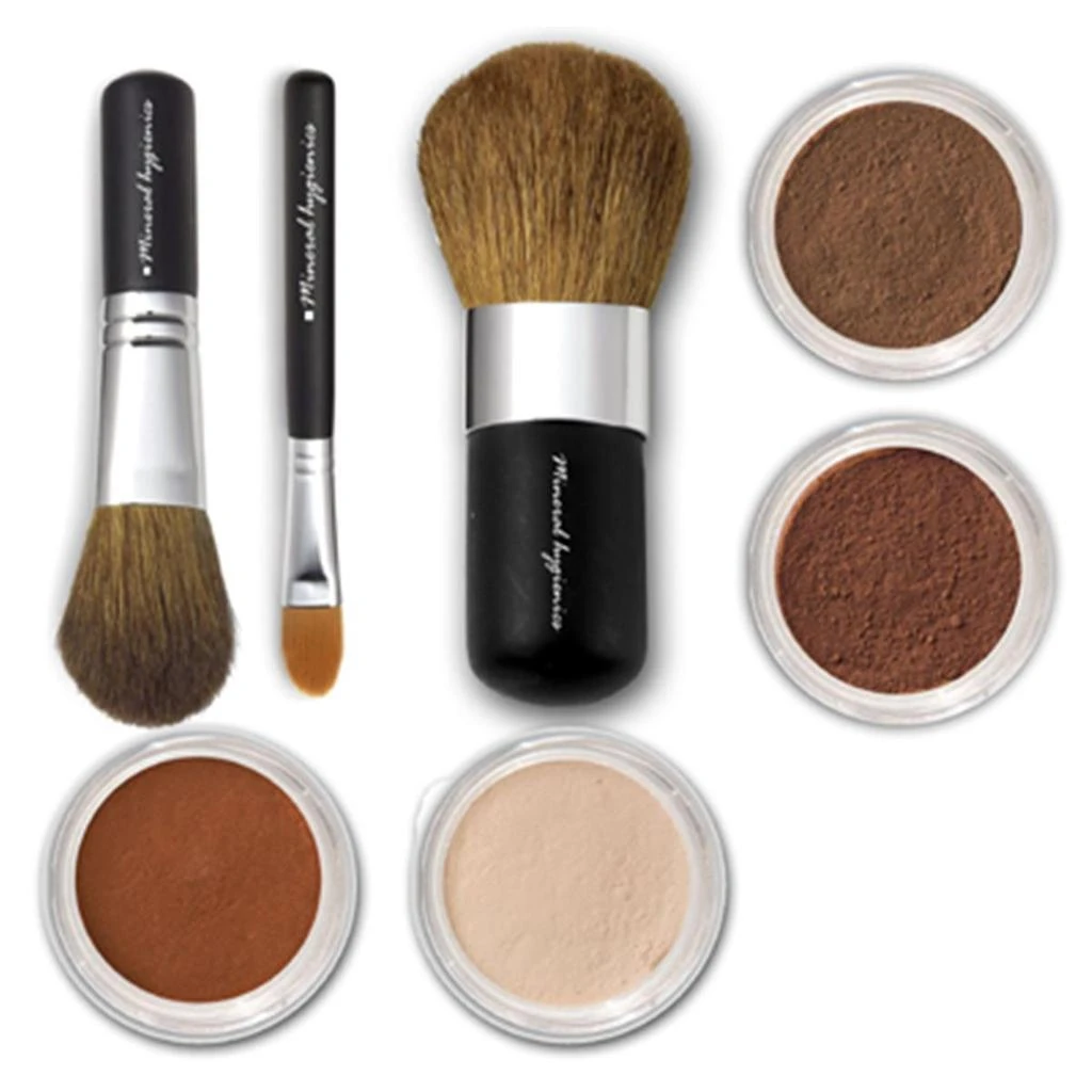 商品Mineral Hygienics|Mineral Makeup Starter Kit - Dark,价格¥535,第1张图片