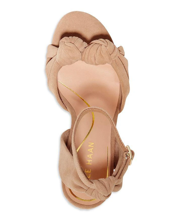 商品Cole Haan|Women's Kaycee Knotted Ankle Strap High Heel Sandals,价格¥718,第3张图片详细描述