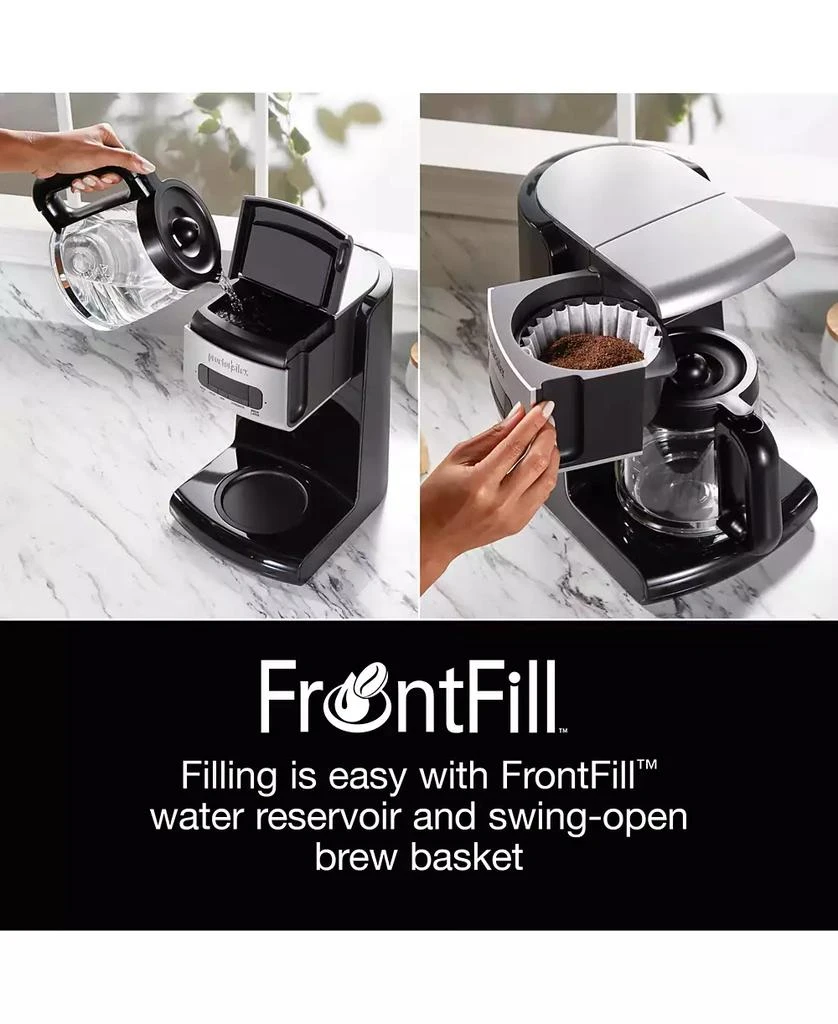 商品Proctor Silex|Faster Brewing Front Fill Programmable Coffee Maker - 43687,价格¥481,第3张图片详细描述