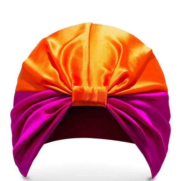 商品Lookfantastic|SILKE Hair Wrap The Poppy - Pink and Orange,价格¥528,第1张图片