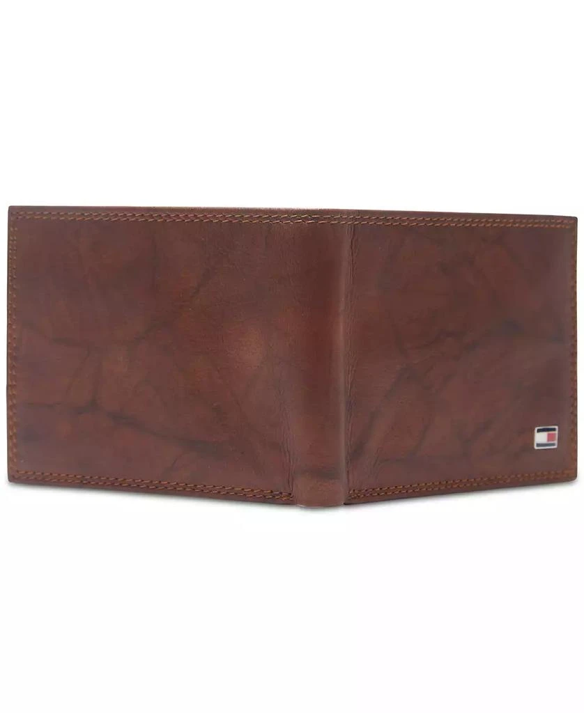 商品Tommy Hilfiger|Men's Traveler RFID Extra-Capacity Bifold Leather Wallet,价格¥237,第3张图片详细描述