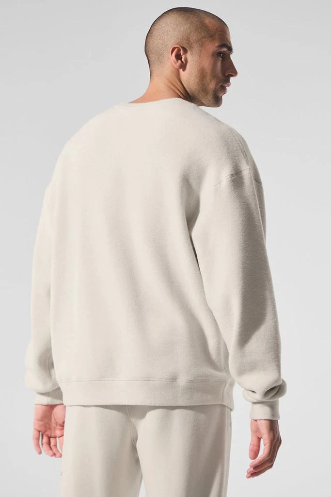 商品Alo|Triumph Restore Crew Neck Sweatshirt - Bone,价格¥685,第3张图片详细描述