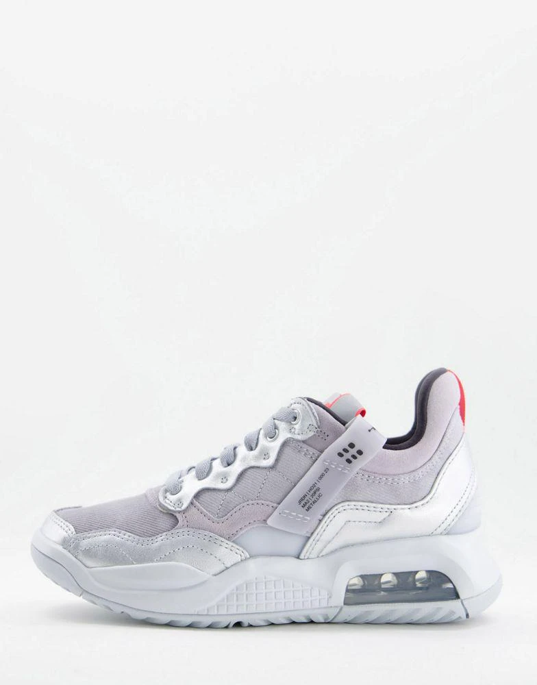 商品Jordan|Jordan MA2 trainers in grey and white,价格¥1023,第1张图片