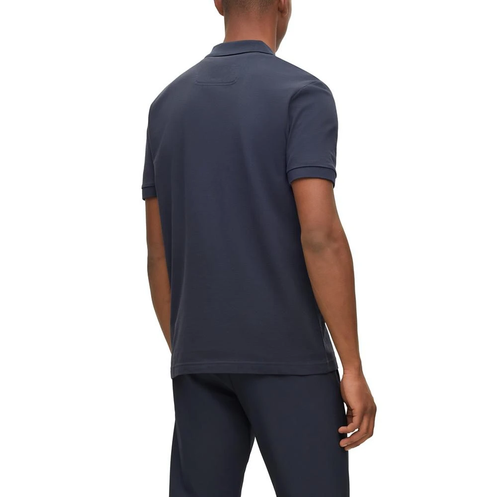 商品Hugo Boss|Men's Logo Detail Slim-Fit Polo Shirt,价格¥884,第2张图片详细描述