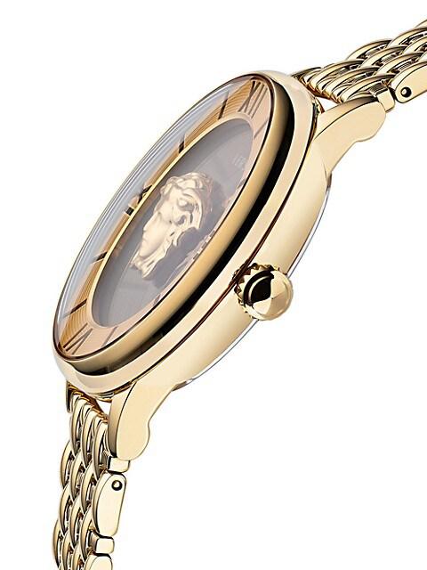 La Medusa Stainless Steel Bracelet Watch商品第2张图片规格展示