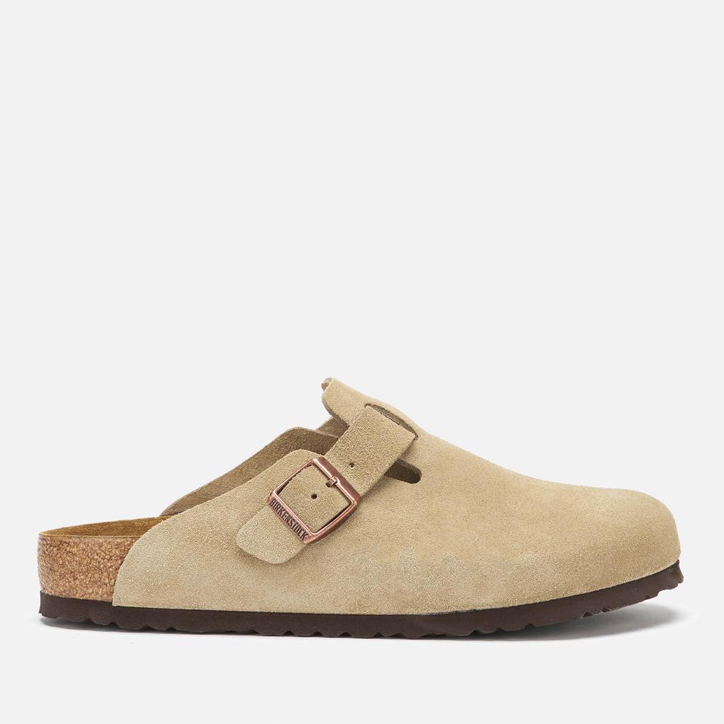 Birkenstock | Birkenstock Men's Boston Suede Mules - Taupe 1158.18元 商品图片