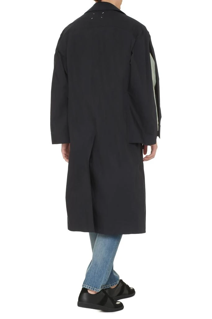 商品MAISON MARGIELA|LAYERED COTTON TRENCH COAT,价格¥10366,第4张图片详细描述