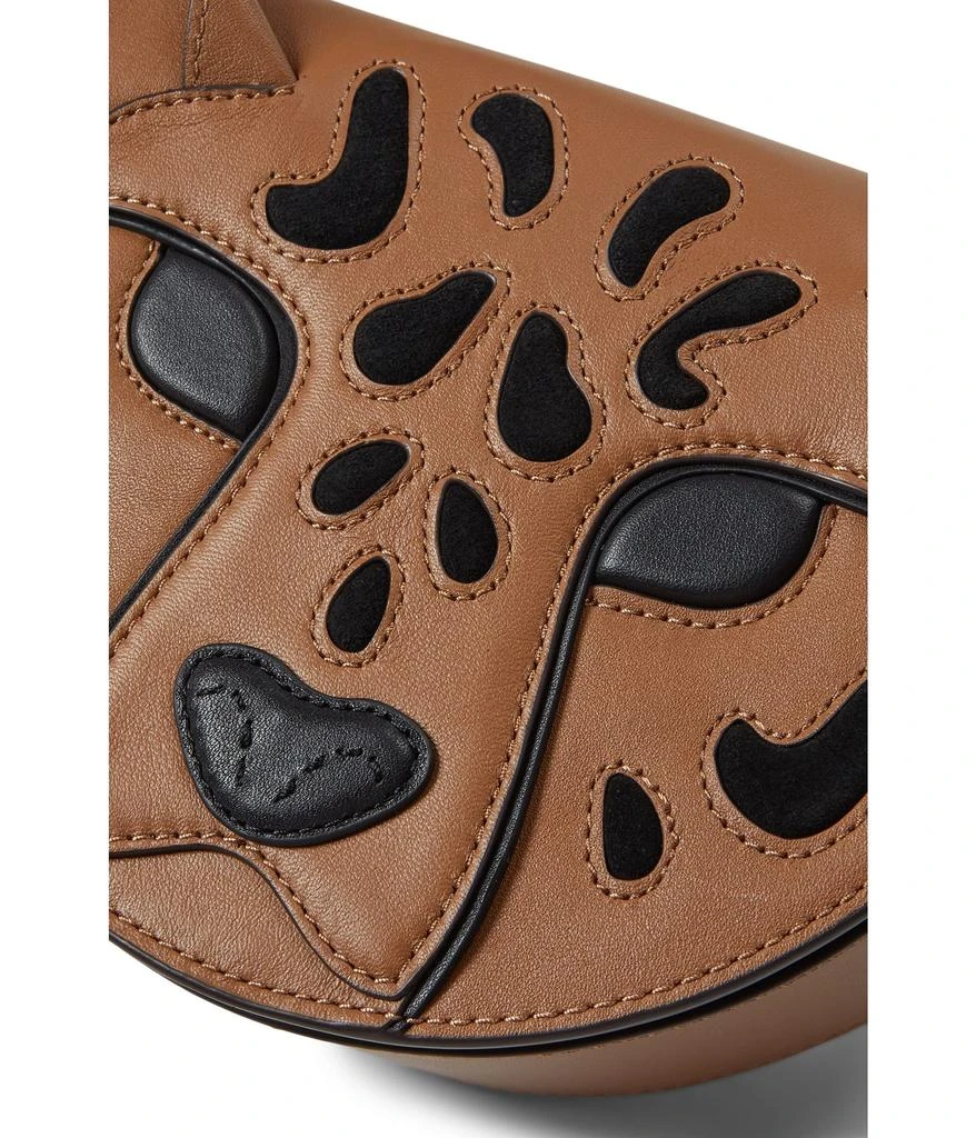 商品Kate Spade|Lucy Smooth Leather 3-D Leopard Flap Crossbody,价格¥2188,第4张图片详细描述
