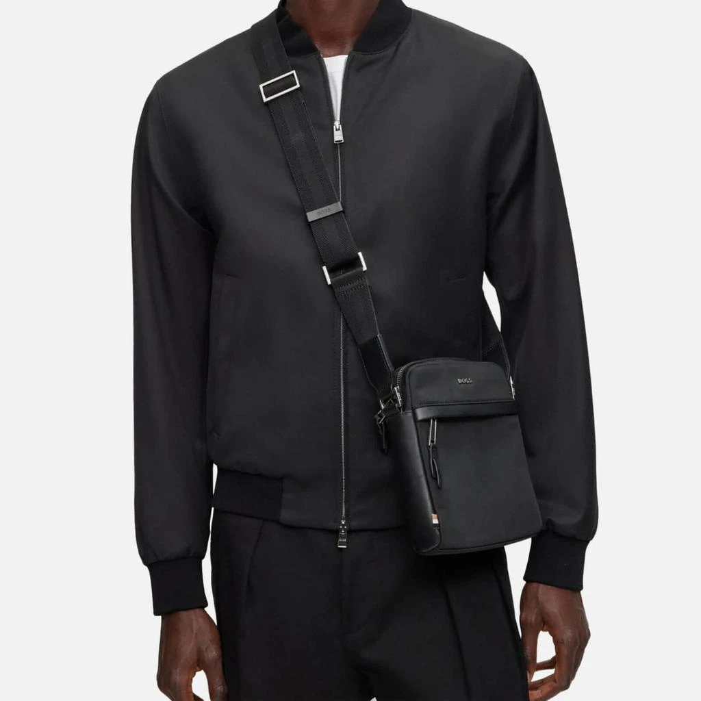 商品BOSS Black|BOSS Black Men's Highway Zip Cross Body Bag - Black,价格¥1001,第4张图片详细描述
