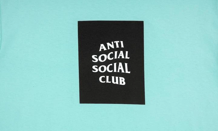 商品Anti Social Social Club|Anti Social Social Club Assc Box Logo Tee,价格¥592,第3张图片详细描述