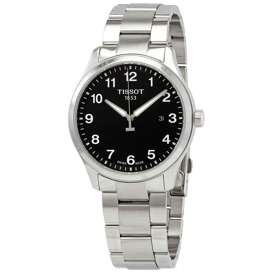 商品Tissot|XL Classic Quartz Black Dial Men's Watch T116.410.11.057.00,价格¥1555,第1张图片