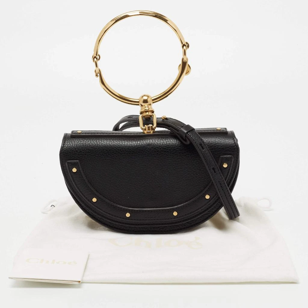 Chloé Black Leather Small Nile Minaudière Crossbody Bag 商品