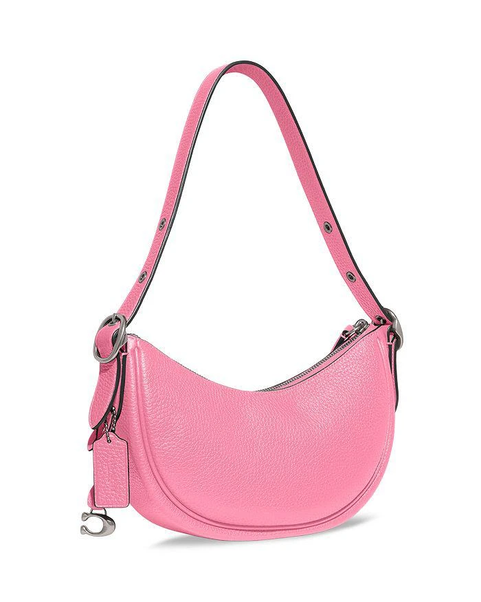 商品Coach|Luna Medium Pebbled Leather Shoulder Bag,价格¥1568,第4张图片详细描述