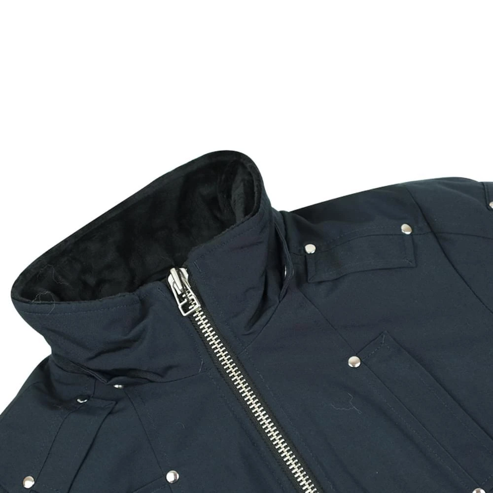 商品Moose Knuckles|Navy Unisex Bomber Jacket,价格¥3899,第3张图片详细描述