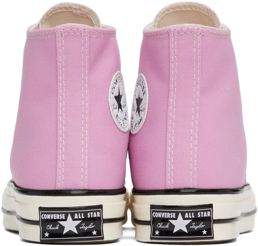 商品Converse|粉色 Chuck 70 Seasonal Color 高帮运动鞋,价格¥705,第2张图片详细描述