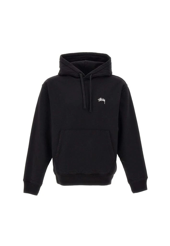 商品STUSSY|Stussy Cotton Sweatshirt stock Logo Hood,价格¥1076,第1张图片