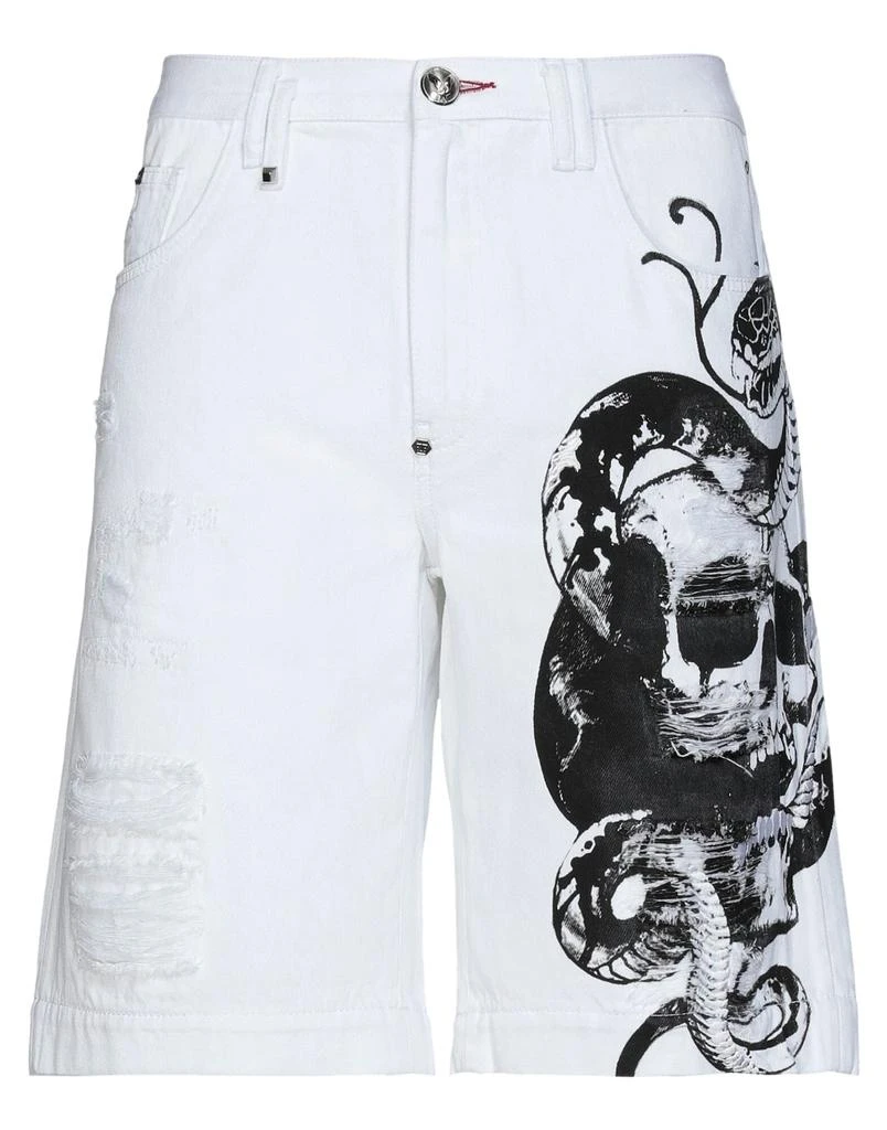 商品Philipp Plein|Denim shorts,价格¥2507,第1张图片