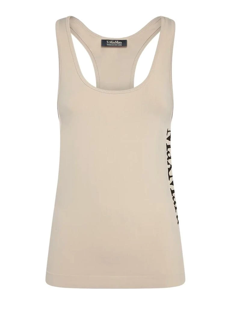 商品Max Mara|'S Max Mara Logo Detailed Sleeveless Top,价格¥271,第1张图片