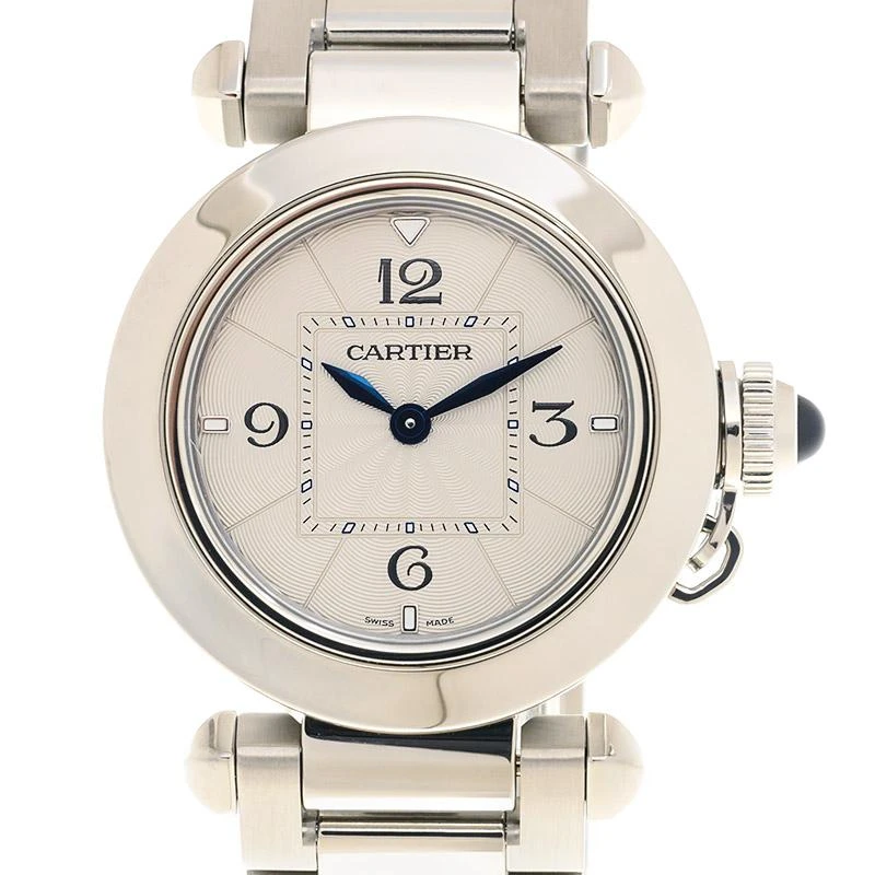 商品Cartier|Pasha De Cartier Quartz Silver Dial Ladies Watch WSPA0021,价格¥36722,第1张图片