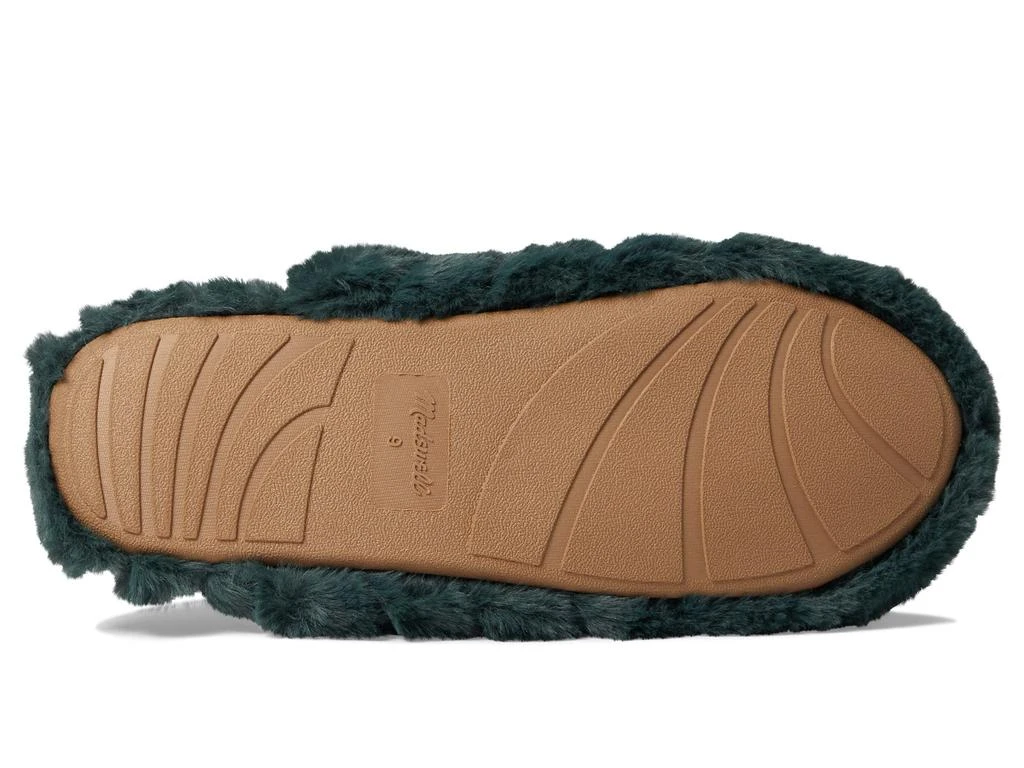 商品Madewell|Quilted Scuff Slippers in Recycled Faux Fur,价格¥184,第3张图片详细描述