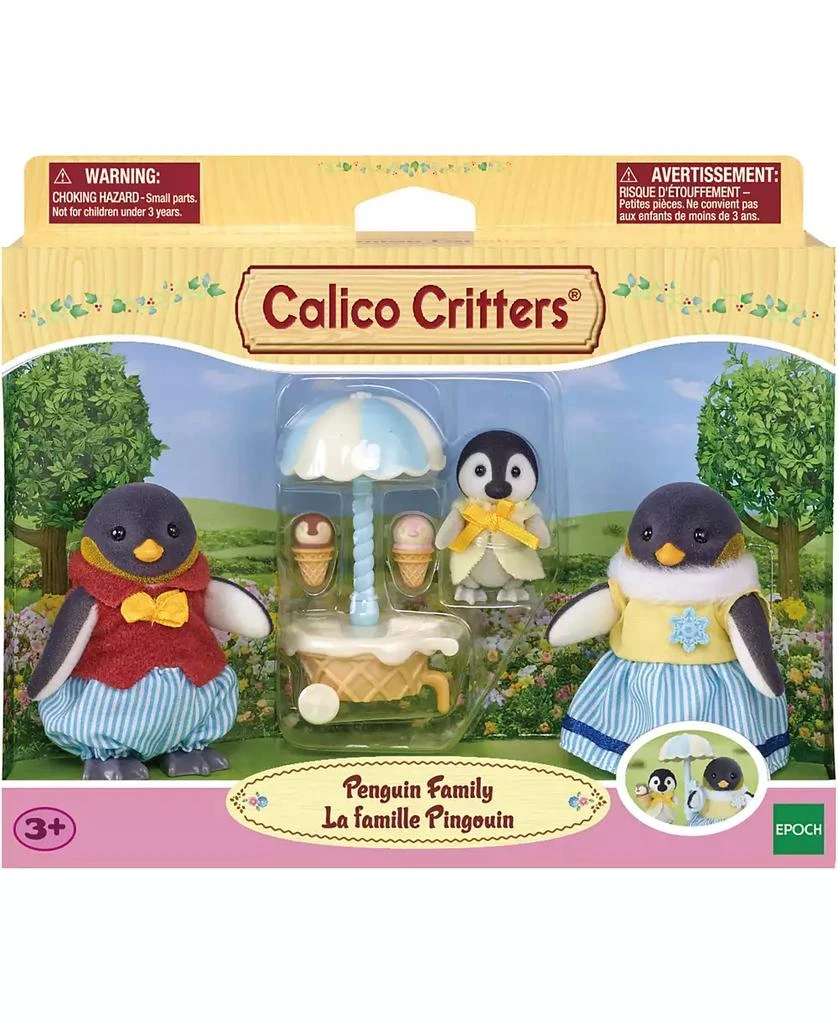 商品Calico Critters|Waddle Penguin Family, Set of 3 Collectable Doll Figures,价格¥187,第2张图片详细描述