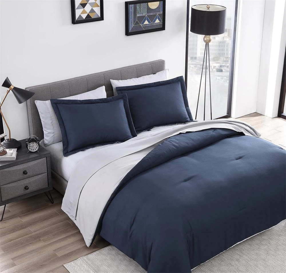 Chestnut Reversible 7 Piece bed in a bag Comforter Set 商品