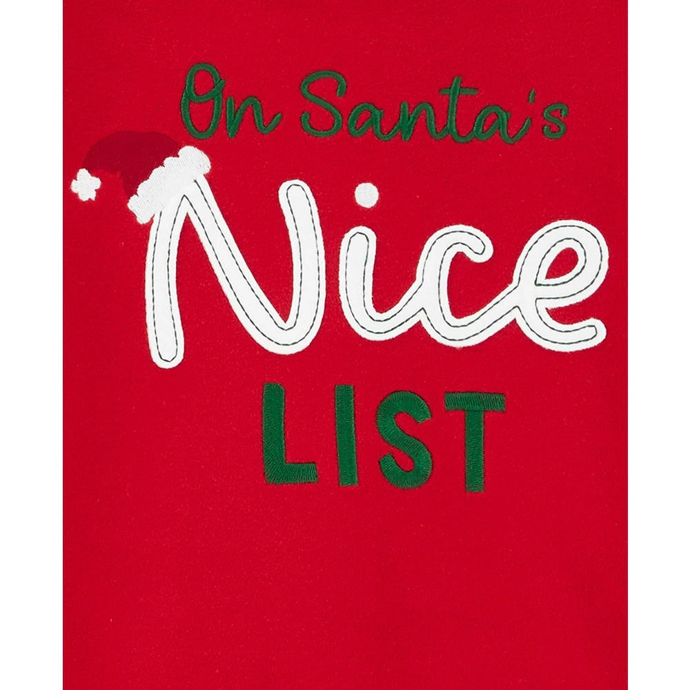 商品Carter's|Toddler Santa Cookies 2-Pc. Fleece Sweatshirt & Pajama Pants Set,价格¥71,第3张图片详细描述