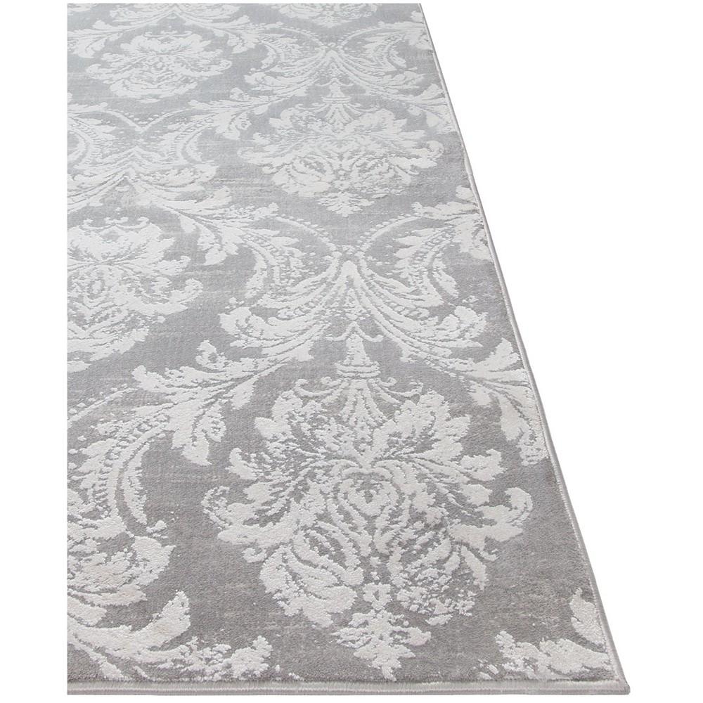 CLOSEOUT! Sache HS-21 Gray 3' x 5' Area Rug商品第2张图片规格展示