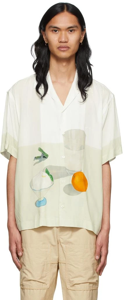 商品Jacquemus|White 'La Chemise Jean' Shirt,价格¥2412,第1张图片