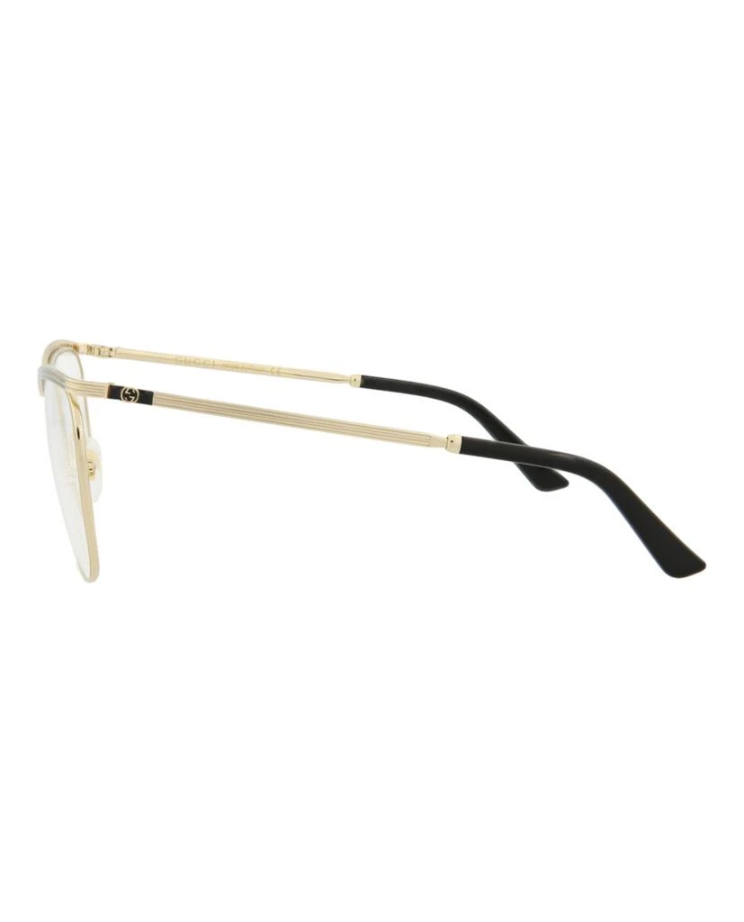 商品Gucci|Square-Frame Metal Optical Frames,价格¥992,第3张图片详细描述