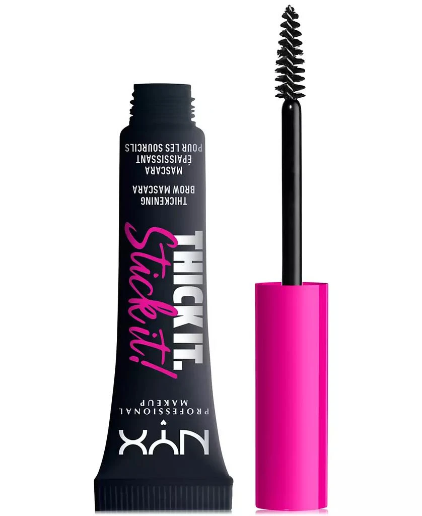 商品NYX Professional Makeup|Thick It. Stick It! Thickening Brow Mascara,价格¥98,第1张图片