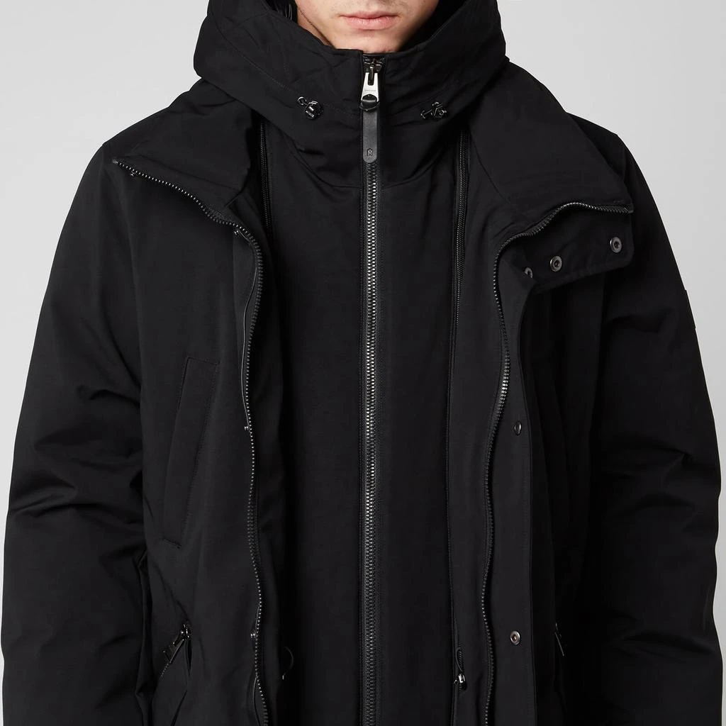 商品Mackage|Mackage Men's Edward Down Coat With Removable Hooded Bib - Black,价格¥5251,第5张图片详细描述