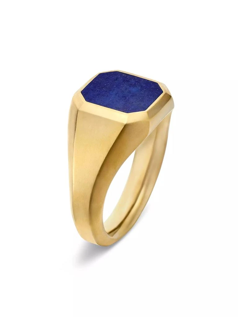 商品David Yurman|Streamline Signet Ring in 18K Yellow Gold,价格¥29986,第2张图片详细描述