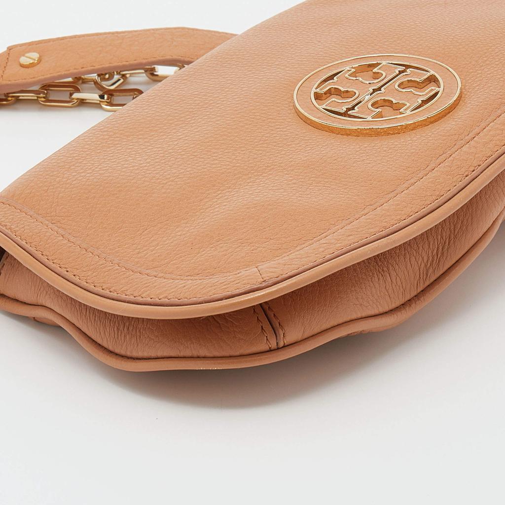 Tory Burch Tan Leather Amanda Crossbody Bag商品第10张图片规格展示